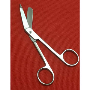 3 Tijeras para Vendajes Lister de Primeros Auxilios de 5.5 Pulgadas, Esterilizables en Autoclave, con Punta de Seguridad, Venta al por Mayor, OEM, ODM - Product Image 4