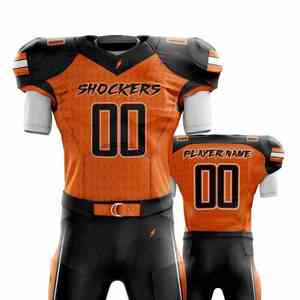 Uniformes de Fútbol Americano para Adultos de Alta Calidad, Pantalones Cortos Transpirables Estampados, Ropa Deportiva Sublimada al por Mayor para Entrenamiento de Equipos - Product Image 6