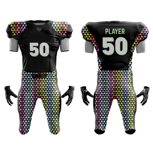 Uniforme de Fútbol Americano de Alta Calidad, Nuevo Estilo, Mejor Material, Uniforme de Fútbol Americano de Primera Calidad con Servicio OEM - Product Image 4