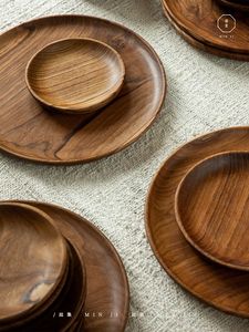 Handcrafted Mango Wood Charger <b>Plate</b> with Safe Surface for Food & Cakes Biodegradable Eco-Friendly Unique Carved Artistic Design - Product Image 5