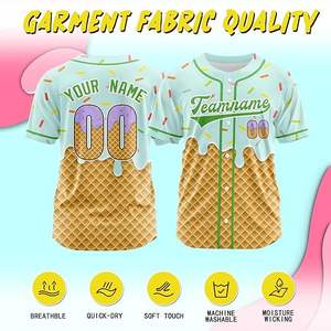 Uniforme de Béisbol de Manga Corta de Fabricación Profesional, Ropa Deportiva para Equipos, Uniforme de Béisbol Cómodo de Corte Regular - Product Image 6