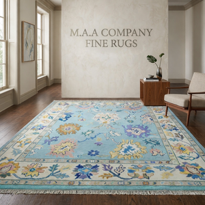 Juego de Alfombras Tradicionales de Yute Anudadas a Mano de MAA&company, Antideslizantes, con Patrón Geométrico, Aptas para Mascotas, Acolchadas, para Hogar y Comercios - Product Image 1