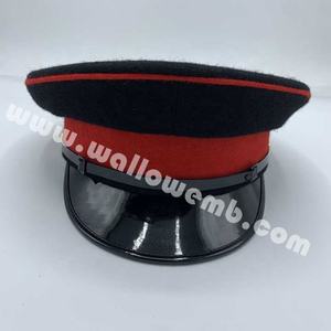 Nouvelle Casquette d'Officier Personnalisée de Haute Qualité 2026 – Vente en Gros de Casquettes à Visière avec Badge Brodé et Visière Brodée - Product Image 6