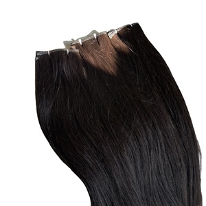 Cinta de punta de cabello humano vietnamita Ins Extensiones de cabello humano crudo Natural recto Precio al por mayor Donante único - Product Image 3