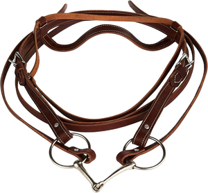 Brida para Caballo de Cuero Duradera de Alta Calidad, Cosida a Mano, Personalizada al por Mayor con Logotipo Personalizado para Equitación - Product Image 1