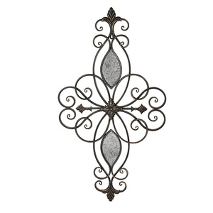High Arrival Modern and Decorative Metal Round Shape Flower <b>Design</b> <b>Wall</b> Art Decorative for Indoor or Outdoor Decor - Product Image 4