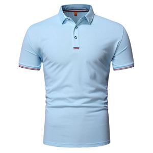 Polo décontracté à manches courtes pour hommes, 100% coton, vente en gros, OEM, prix bon marché, exportation, qualité, Logo personnalisé - Product Image 4