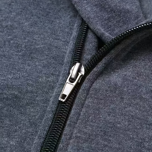 Vente en gros de sweats à capuche pour hommes, grande taille, à épaules tombantes, avec logo imprimé sur le devant, en coton mélangé basique, à prix bas - Product Image 5