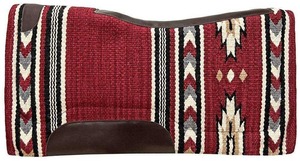 Tapis de selle en feutre de laine de qualité supérieure, cuir véritable, équestre western, polyvalent, confortable pour l'entraînement et les compétitions - Product Image 3