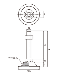 Pernos y Tuercas de Anclaje de Rosca Métrica Pasivados de Acero Inoxidable de la Marca HARMONIE, los Más Vendidos, Fijaciones Personalizadas Modelo P2 SUS-03 - Product Image 6