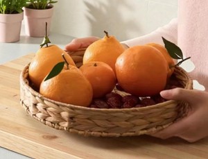Panier de service en rotin fait main de haute qualité pour la cuisine, la salle à manger, l'hôtel, le café, la présentation sur table - Product Image 2