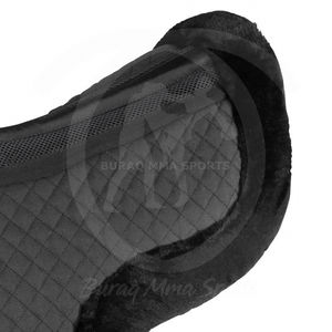 Almohadillas de Silla de Montar Ligeras OEM Lisas Teñidas con Relleno de Algodón y Forro Polar - Product Image 3