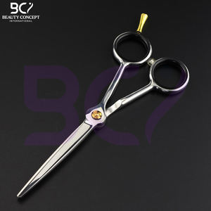 Tijeras de Peluquería de 6.0 Pulgadas, Tijeras para Cortar Cabello de Acero Inoxidable 440C, Herramientas de Peluquería con Logotipo Personalizado - Product Image 6