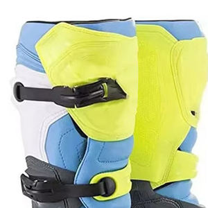 Chaussures de moto en cuir sur mesure, maillot de course, bottes de moto confortables, imperméables, à séchage rapide, service OEM professionnel - Product Image 4