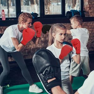 Gants de boxe pour débutants et enfants, gants d'entraînement de boxe adaptés aux hommes et aux femmes, gants légers et résistants aux chocs - Product Image 6