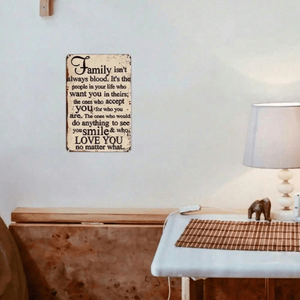 CIFbuy Targa in Alluminio Vintage Rustica 20.3x30.5cm Stile Fattoria per Casa Ufficio Decorazione Parete in Legno TikTok per Temu Pick - Product Image 3