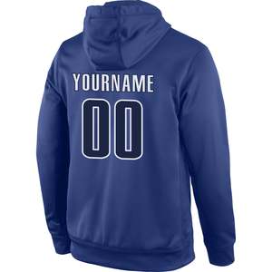 Sweat-shirt d'équipe personnalisé noir et blanc avec nom et numéro, pull sportif personnalisé, vêtements d'équipe athlétiques unisexes - Product Image 6