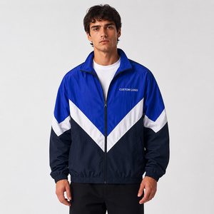 Wholesale Mens Windbreaker <b>Jacket</b> Windproof Waterresistant Waterproof Lightweight <b>Packable</b> Reflective Hooded Personalized Custom - Product Image 4