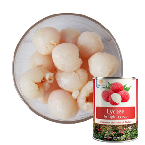 ลิ้นจี่กระป๋องในน้ำเชื่อมบาง รสหวาน มาตรฐานสากล ราคาแข่งขัน ขายดีที่สุด - Product Image 2