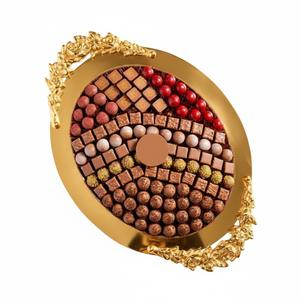 Bandeja Clásica Hecha a Mano para Servir Chocolate con Acabado de Cobre, Plato Metálico para Regalos y Ocasiones Especiales, Proveedores Mayoristas - Product Image 2