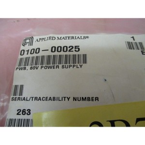 AMAT 0100-00025 PWB, ชุดจ่ายไฟ 60V - อุปกรณ์และอะไหล่เซมิคอนดักเตอร์ระดับโลกที่เชื่อถือได้ - Product Image 1