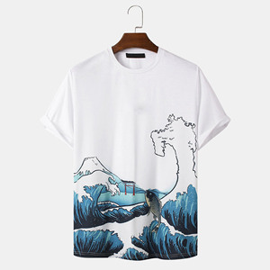 Camisetas de Verano para Hombre en Varios Colores, Manga Corta, Color Blanco, Últimos Diseños, Logotipo Personalizado, Impresión Elegante, Calidad de Marca - Product Image 1