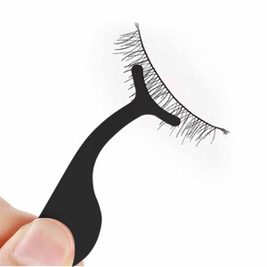 Herramienta Aplicadora de Extensión de Pestañas Postizas, Reutilizable, Resistente al Agua, de Acero Inoxidable, Profesional, para Colocación de Pestañas - Product Image 2