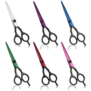 Ciseaux de coiffure professionnels 5'' en acier inoxydable avec logo personnalisé, outil de coupe de barbe réutilisable, ciseaux de coiffure modernes OEM - Product Image 6