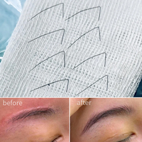Extensions de cheveux pour sourcils Cheveux humains Faux sourcils, Extension de sourcils artificiels