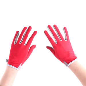 ถุงมือขี่ม้าสำหรับผู้หญิงแบบเต็มนิ้ว ยืดหยุ่น กันลื่น สำหรับขี่ม้ากลางแจ้งในฤดูร้อน - Product Image 2