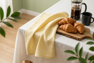 Crisp <b>Linen</b> Kitchen Towel Reusable Cleaning Cloth Serving <b>Napkin</b> for Home Kitchen Dining - Product Image 5