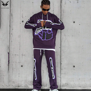 Conjunto Deportivo para Hombre 2026, de Buena Calidad, Duradero, Flexible, con Capucha y Pantalones, Transpirable y Cómodo - Product Image 2