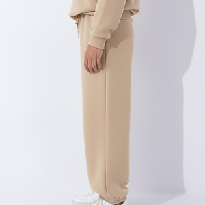 Pantalon de jogging ample pour femme, style harem, rayé, avec cordon de serrage, taille haute, en coton, streetwear, longueur intégrale, pour l'hiver, haute qualité - Product Image 3