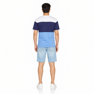 Camiseta de Hombre al por Mayor, Diseño Casual Moderno, Ajuste Cómodo, Movimiento Flexible, 100% Algodón Transpirable, Cuello Redondo, Lona Resistente - Product Image 3