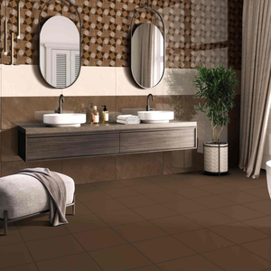 Carrelage mural en céramique blanc brillant élégant 300x600, design minimaliste pour les bureaux d'entreprise et les intérieurs de bâtiments commerciaux - Product Image 1