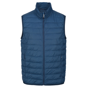 Chaleco Deportivo Informal Ligero y Acolchado para Hombre, con Logotipo Personalizado OEM, Chaquetas de Invierno, Tallas Grandes, Chaleco Sin Mangas - Product Image 5