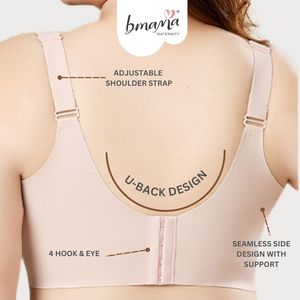 Sujetador de encaje con aros y copa completa para mujer, talla grande, copa fina, push-up, copas D E F, lencería de talla grande - Product Image 4