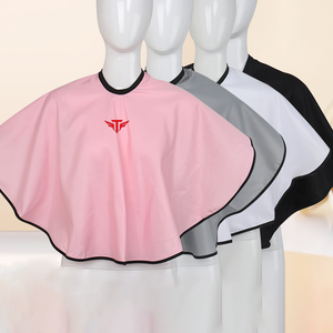High Quality Household <b>Waterproof</b> Hair Dye Shawl Custom Logo Barber Salon Hairdressing Cape Hair <b>Dressing</b> Cloak Tools - Product Image 4