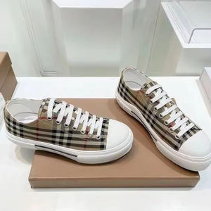 Zapatillas Retro de Lujo para Hombre 2025 de Diseñador de Alta Gama, con Empeine de Lona de Algodón a Cuadros, con Cordones y Forro de Algodón Estampado 5D Original, ¡Gran Venta! - Product Image 4