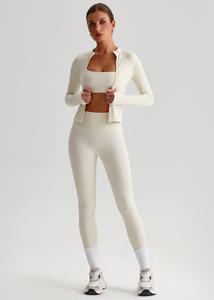 Custom Seamless Butterfly <b>Back</b> 2-Piece Bra and Leggings Yoga Set for <b>Women</b> Gym - Product Image 3