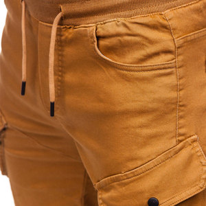 Pantalones Cortos Cargo Casuales de Nuevo Estilo con Corte Holgado para Hombre, MOQ Bajo, Pantalones Cortos Cargo de Algodón con Bolsillos Utilitarios para Hombre - Product Image 3