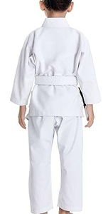 Uniforme de Judo Transpirable y Ecológico de Alta Calidad, Antiarrugas, de Secado Rápido, Ligero, con Logotipo Frontal, Hecho en Pakistán, de Algodón - Product Image 4