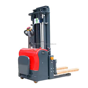 Máquina apiladora de palés para peatones portátil, apilador de palés de carga automática de 1,5 toneladas y 4m - Product Image 3