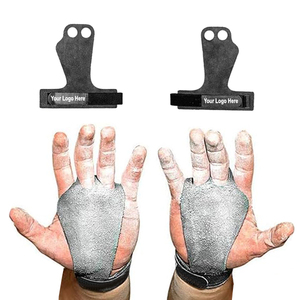 High Quality Custom Sizes Gymnastics Hand Guards <b>Bar</b> Grips with Holes Wrist Supports Gymnastic Grips in Rubber Material - Product Image 5