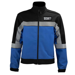 2026 Premium Custom Waterproof Winter Security Workwear <b>High</b> <b>Visibility</b> Reflective <b>Softshell</b> <b>Jacket</b> Warm Padded Heavy Duty - Product Image 1