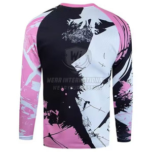 Maillot de cyclisme personnalisé à faible MOQ, nouveau design, respirant, pour homme, vêtements de sport d'extérieur, haute qualité, personnalisable - Product Image 2