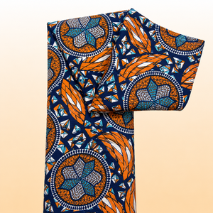 African Wax Print <b>Fabric</b> Ankara Cotton Traditional Tribal Dashiki Kitenge Dutch Wax Textile for Dresses Fashion Wholesale Export - Product Image 1