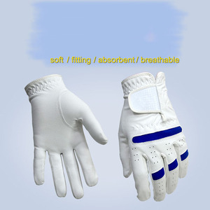 Gants de golf en cuir de cabretta de qualité supérieure, personnalisés, antidérapants, pour hommes, usage sportif, fermeture à boucle, haut de gamme, authentiques - Product Image 6