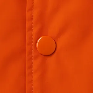 Veste Coach Unisexe Personnalisable Imperméable Réversible à Motif Géométrique Dessin Animé, en Polyester/Coton, Style Streetwear, avec Fermeture à Boutons-Pression - Product Image 4