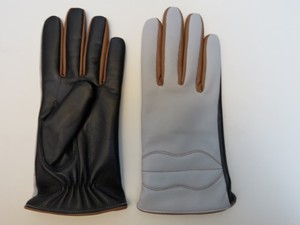 Gants d'hiver en cuir pour vélo, longueur poignet, thermiques, non doublés, décontractés, pour le cyclisme, les sports, les voyages, les sorties en plein air, l'usage quotidien - Product Image 2